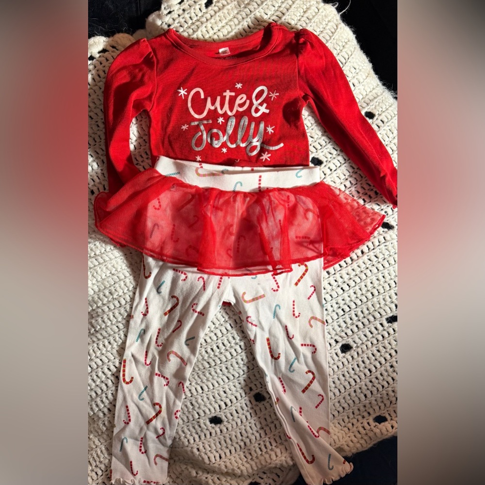 Okie Dokie Red and White Cute & Jolly Kids Costume